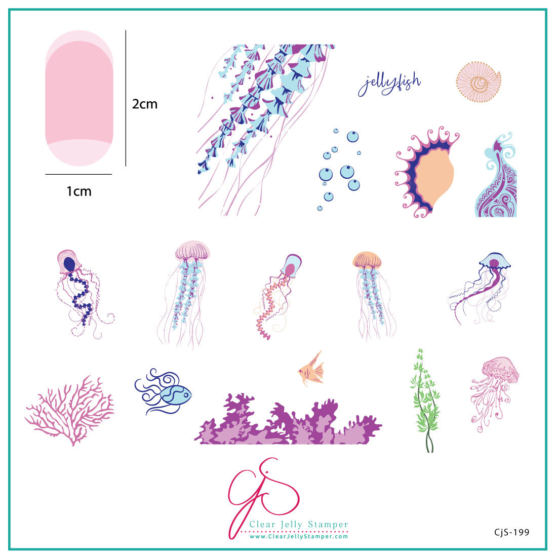 Clear Jelly Stamper stamping plate designs