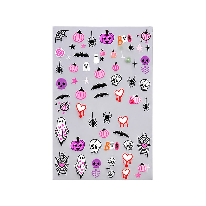 Halloween sticker sheet design 2, individually sold