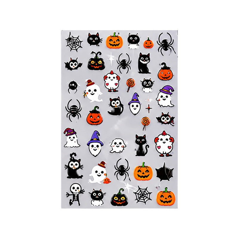 Halloween sticker sheet design 4, individually sold