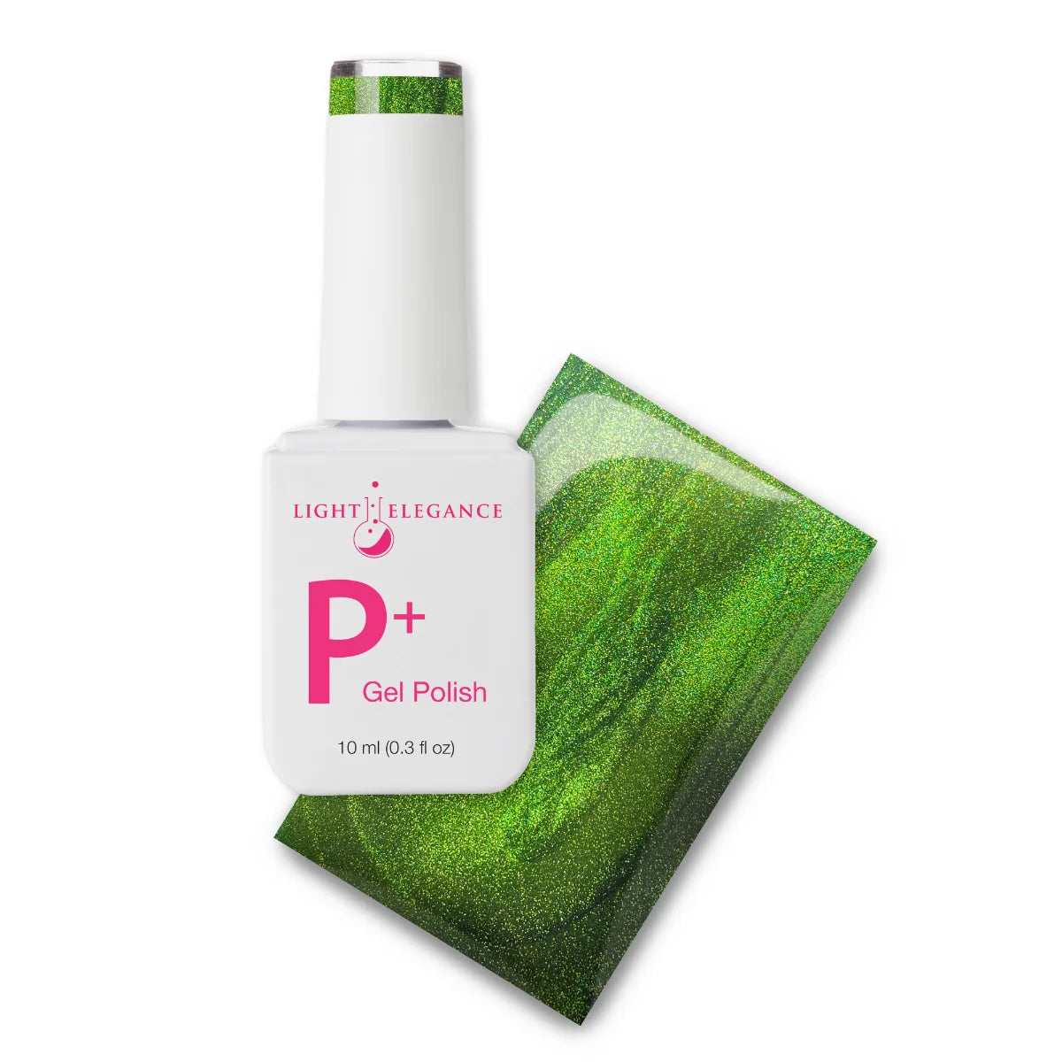 Light Elegance P+ Cat Eye Illusion Vertigo 10 ml bottle and swatch