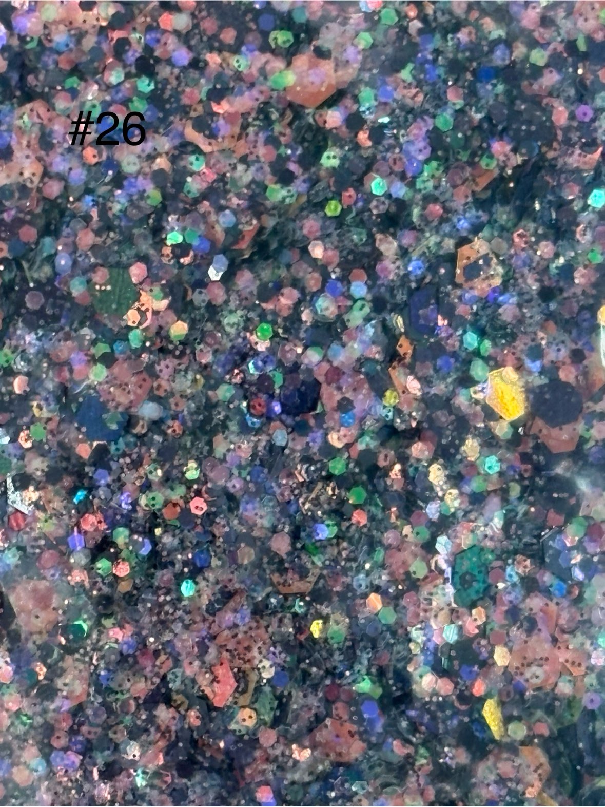 Nail Art Glitter Mix #26