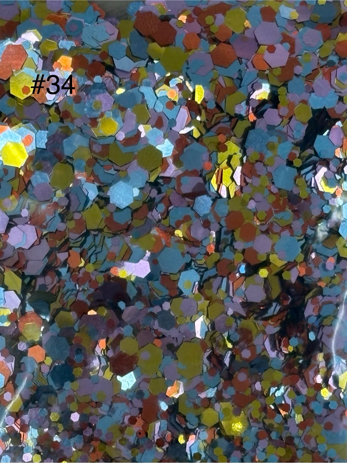 Nail Art Glitter Mix #34