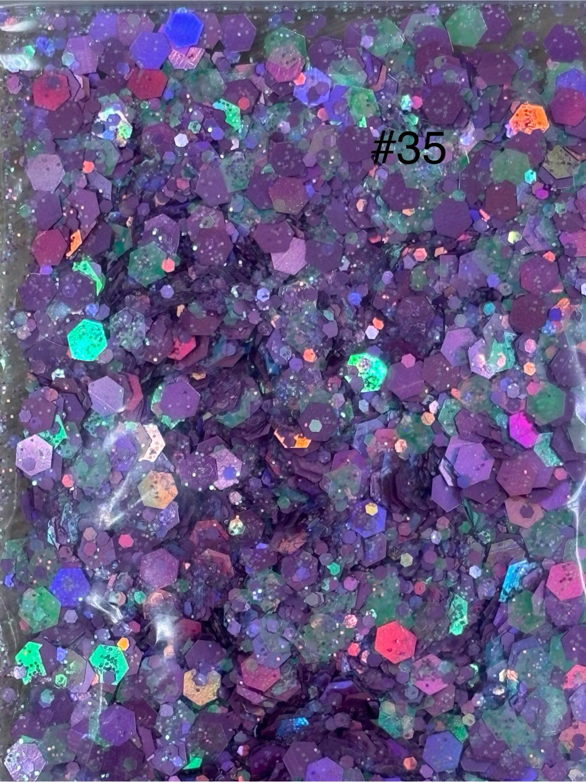 Nail Art Glitter Mix #35