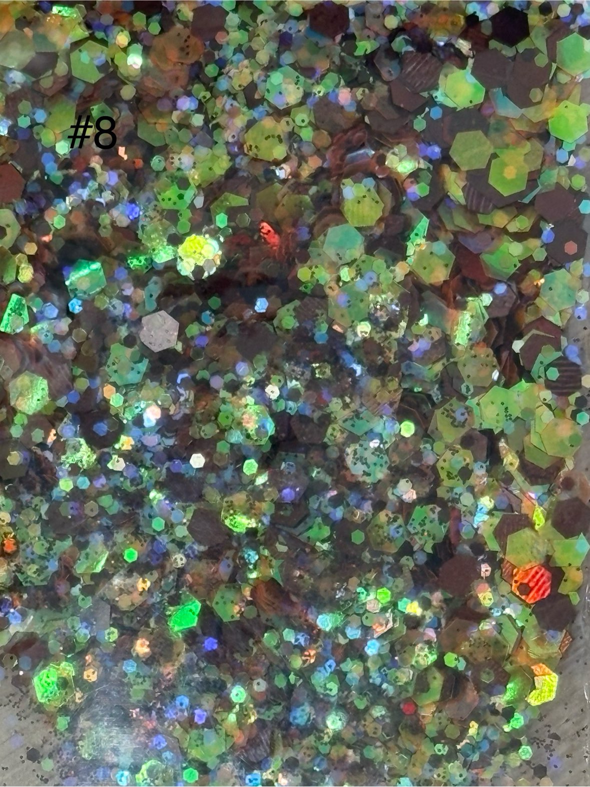 Nail Art Glitter Mix #8