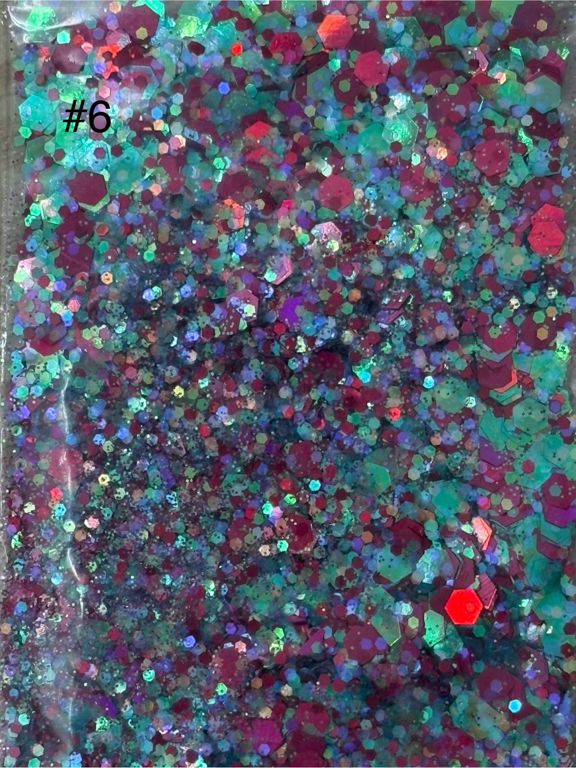 Nail Art Glitter Mix #6