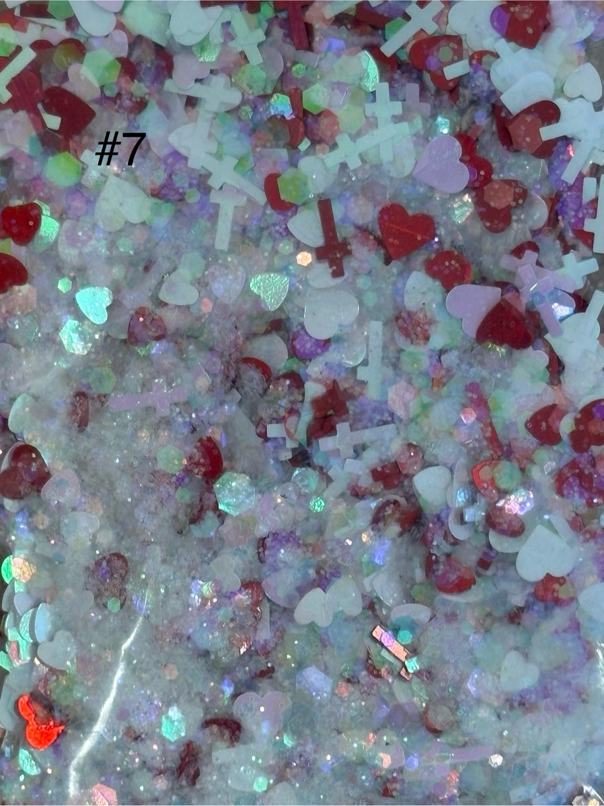 Nail Art Glitter Mix #7