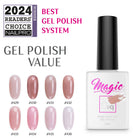 Magic Gel Jelly Pinks and Nudes Kit eight shades #429-436