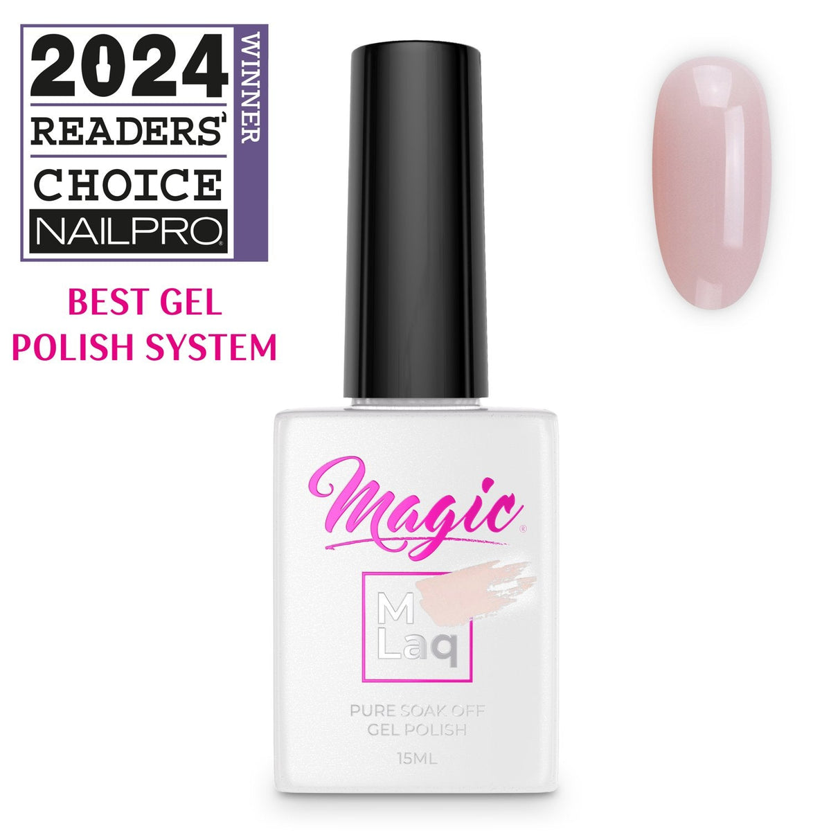 Magic Gel MLaq Jelly Beige #429